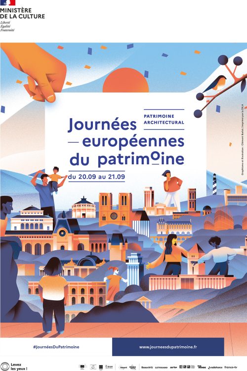Affiche-JDP2025 Journées européennes du patrimoine 2025
