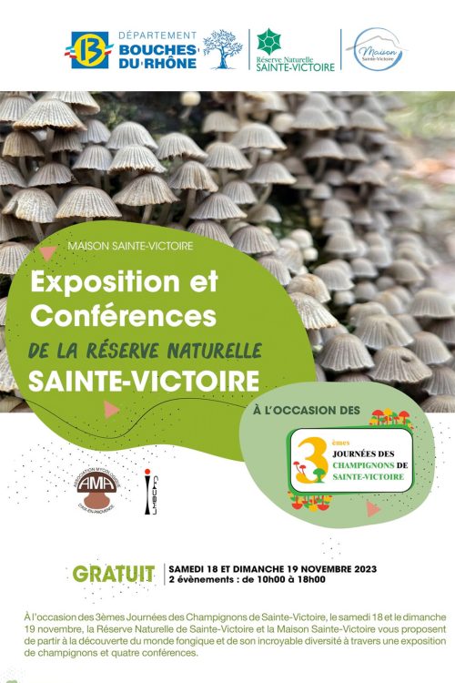 Expo champignons reserve naturelle Sainte-Victoire