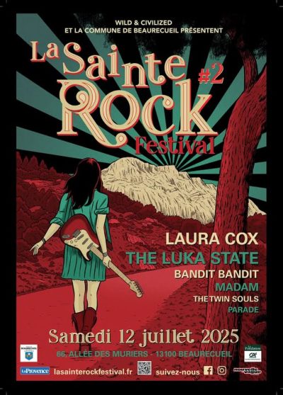 affiche sainte-rock-Beaurecueil affiche sainte-rock-Beaurecueil